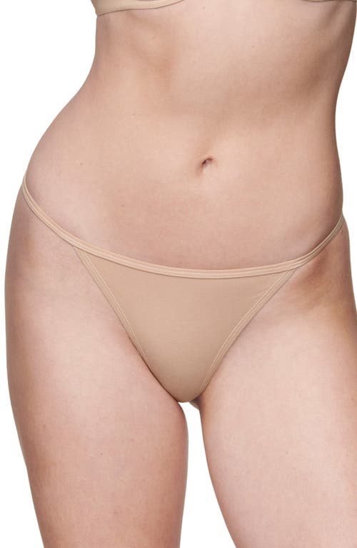 CUUP The String Thong in Sand at Nordstrom, Size 2 X