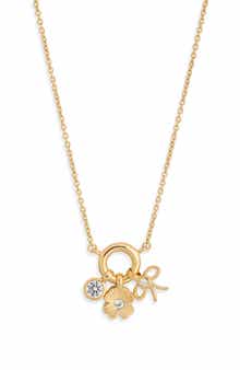 Demi Cluster Charm Necklace