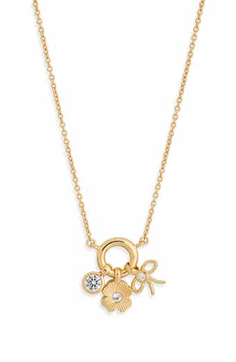 Demi Cluster Charm Necklace