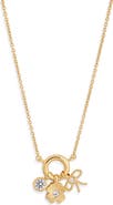 Madewell Demi Cluster Charm Necklace
