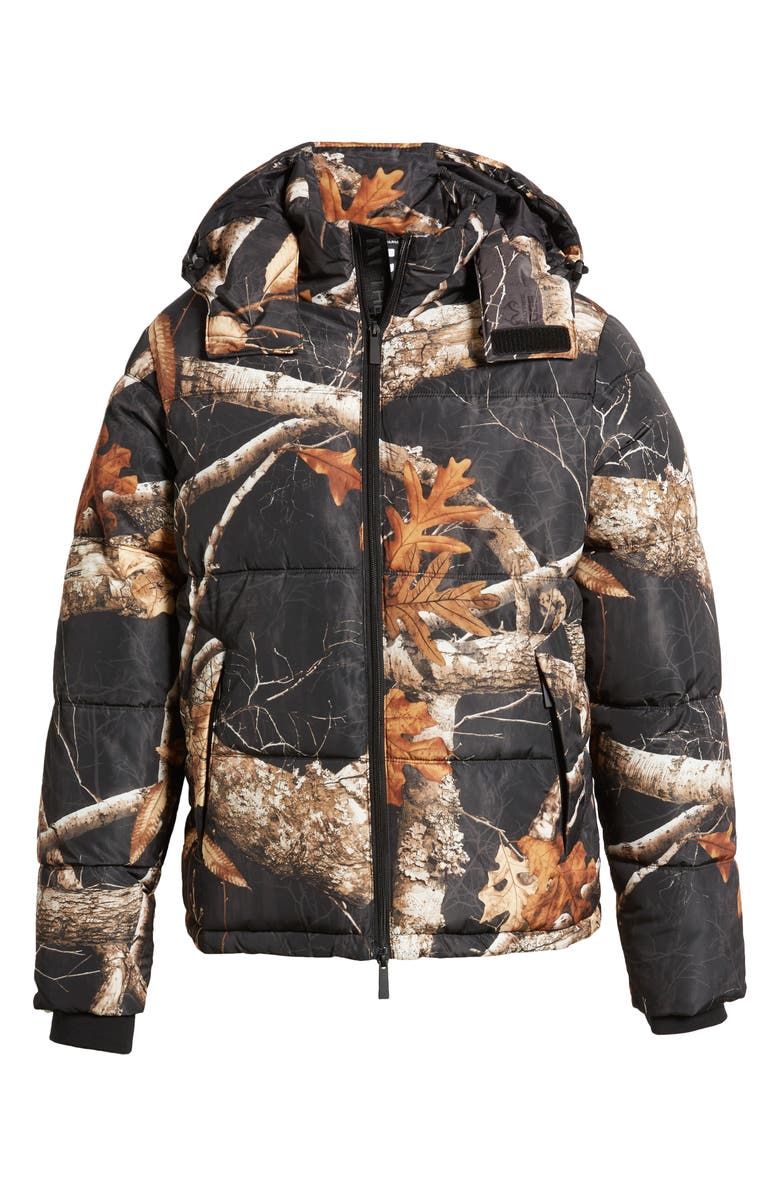 The Very Warm Gender Inclusive Hooded Puffer Coat, Alternate, color, Shadows