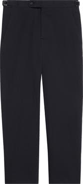 Bode Side Buckle Seersucker Trousers