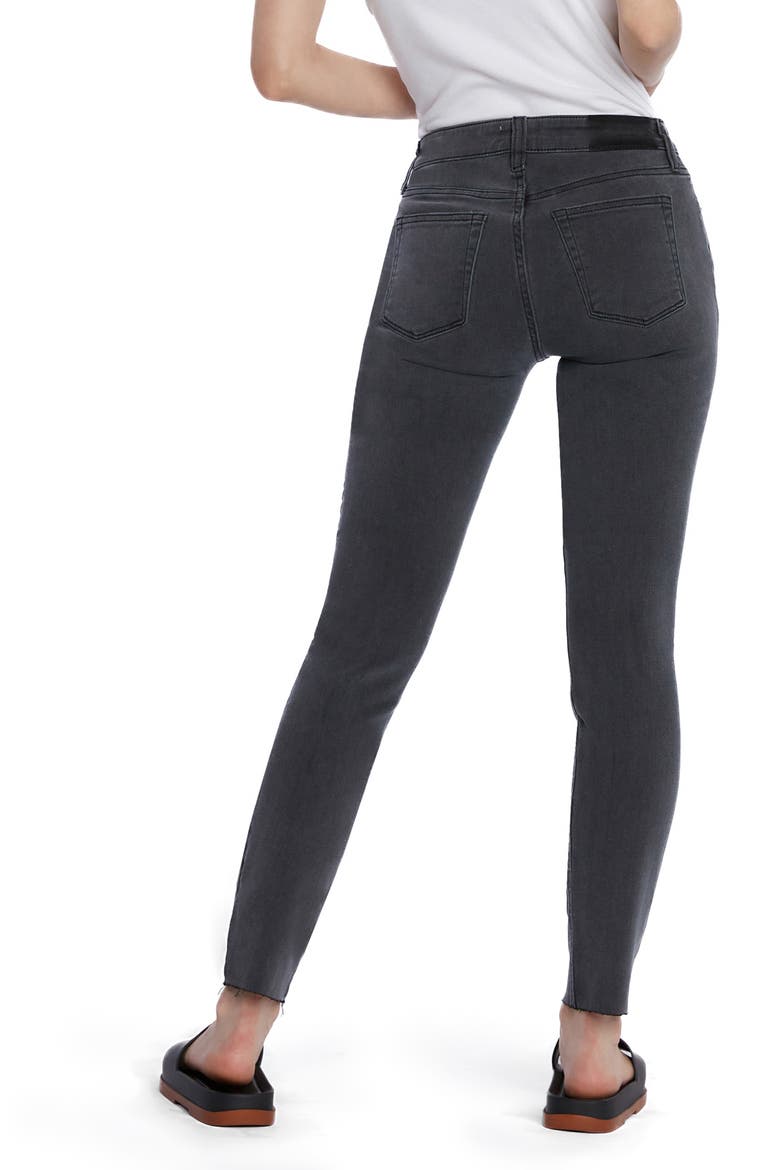 Vera Skinny Jeans, Alternate, color, GREY