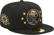 New Era Men's New Era  Black Buffalo Sabres Military Appreciation Digital Camo Stars 59FIFTY Fitted Hat