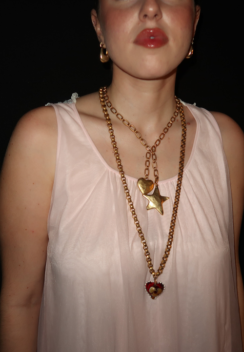 Sccollection Notte Necklace In Gold