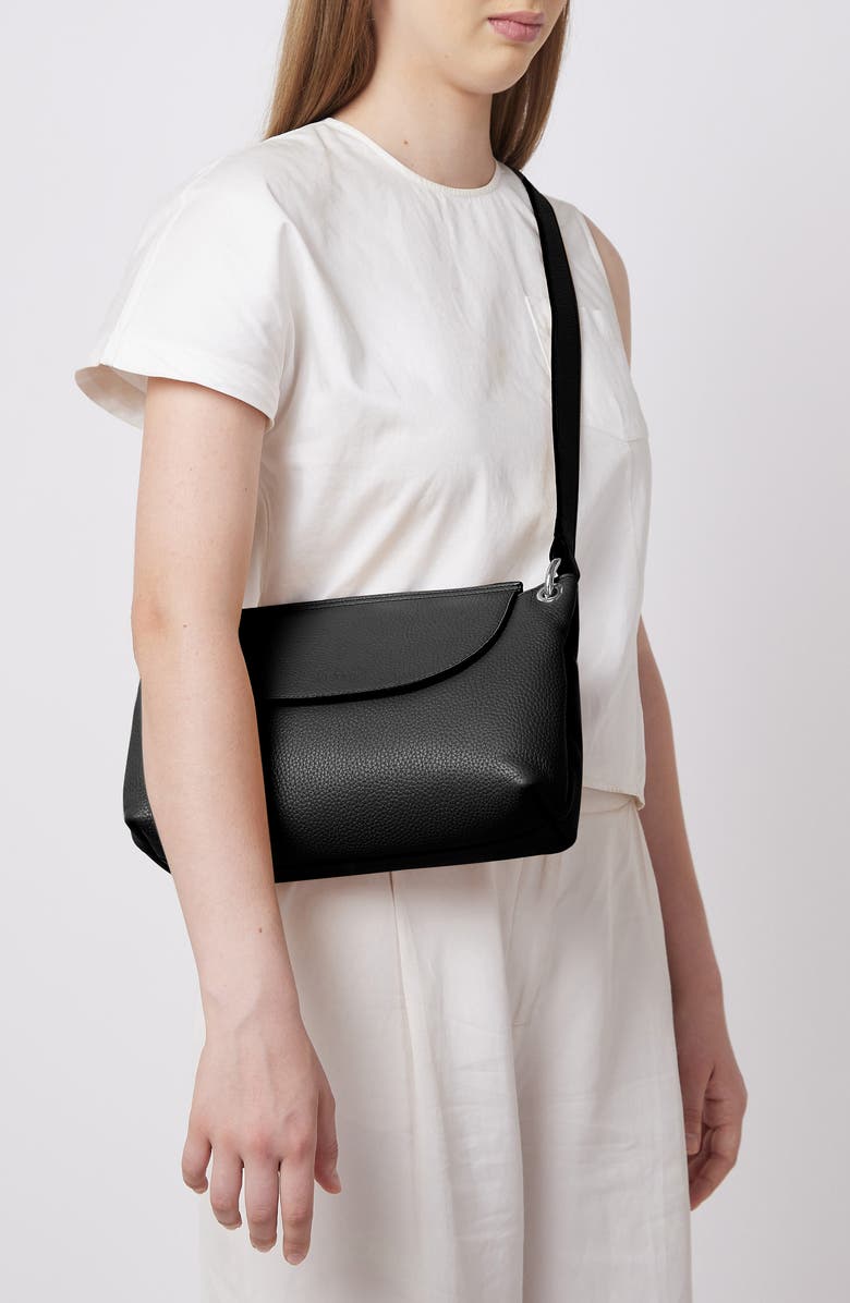 behno Medium Judith Crossbody Satchel, Alternate, color, Black