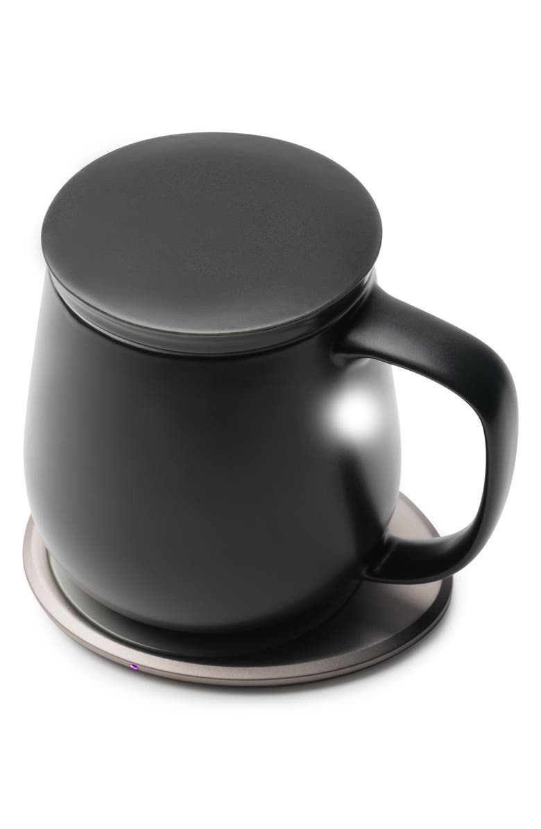 OHOM Ui+ Mug & Warmer Set, Alternate, color, Inkstone Black