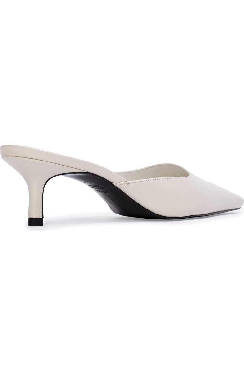 BLACK SUEDE STUDIO Riley 50 Leather Mule, Alternate, color, Coconut Leather