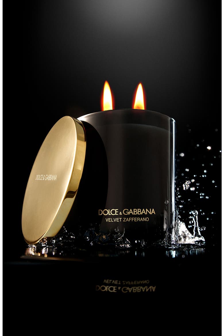 Velvet Zafferano Scented Candle, Alternate, color, NO COLOR