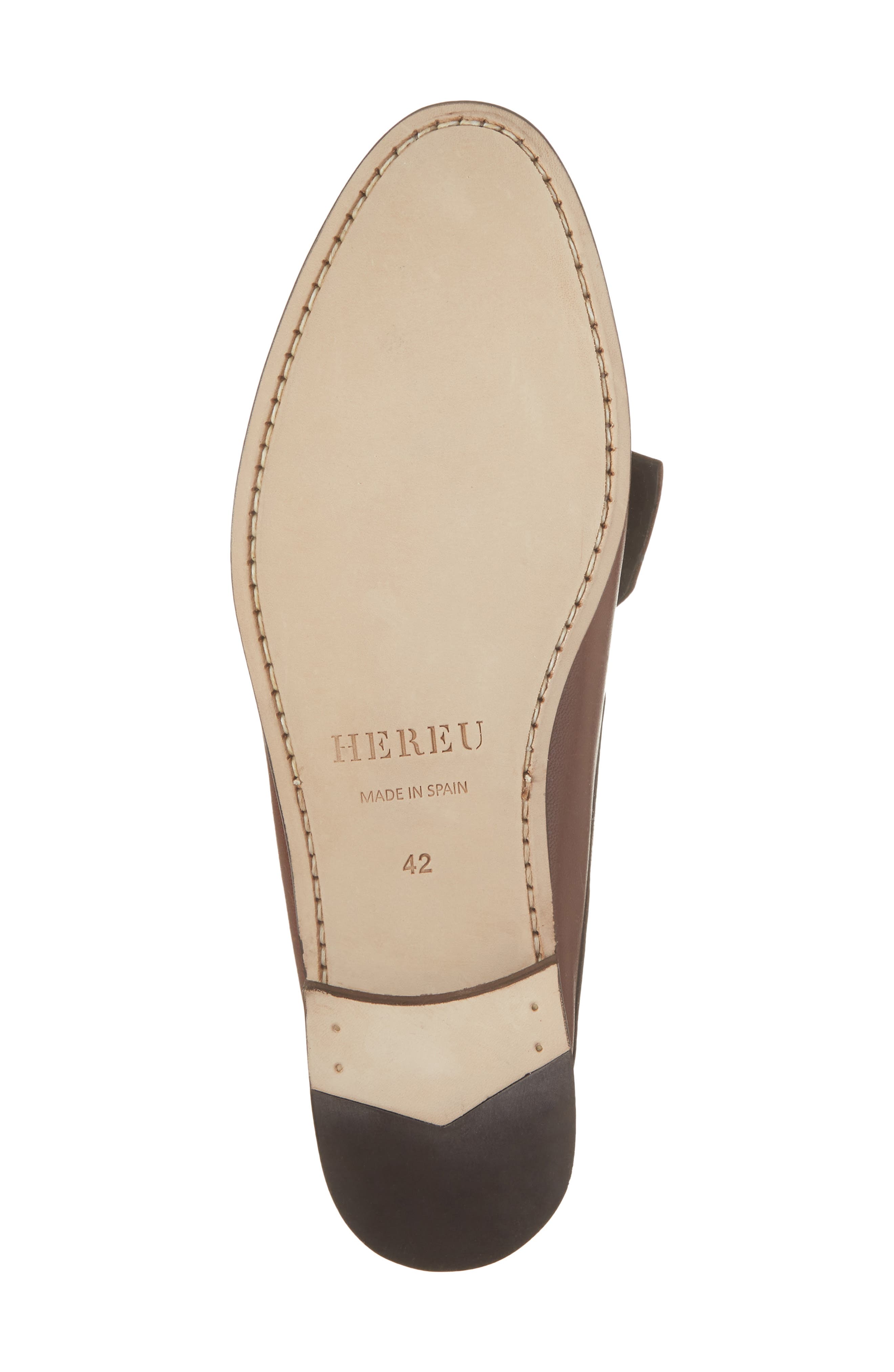 HEREU Bow Mule, Alternate, color, Chestnut