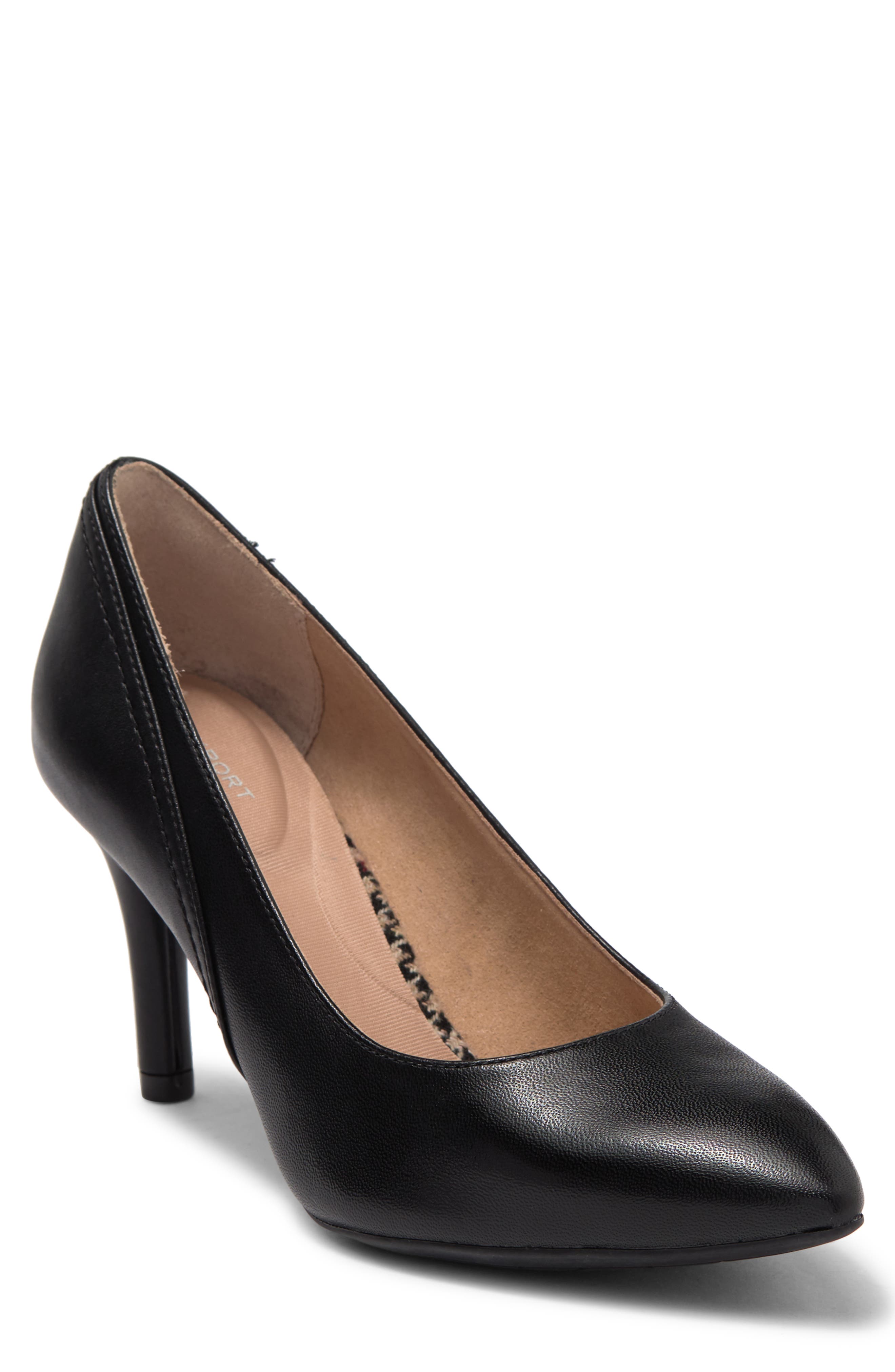 Rockport Piece Pointed Toe Pump, Main, color, 