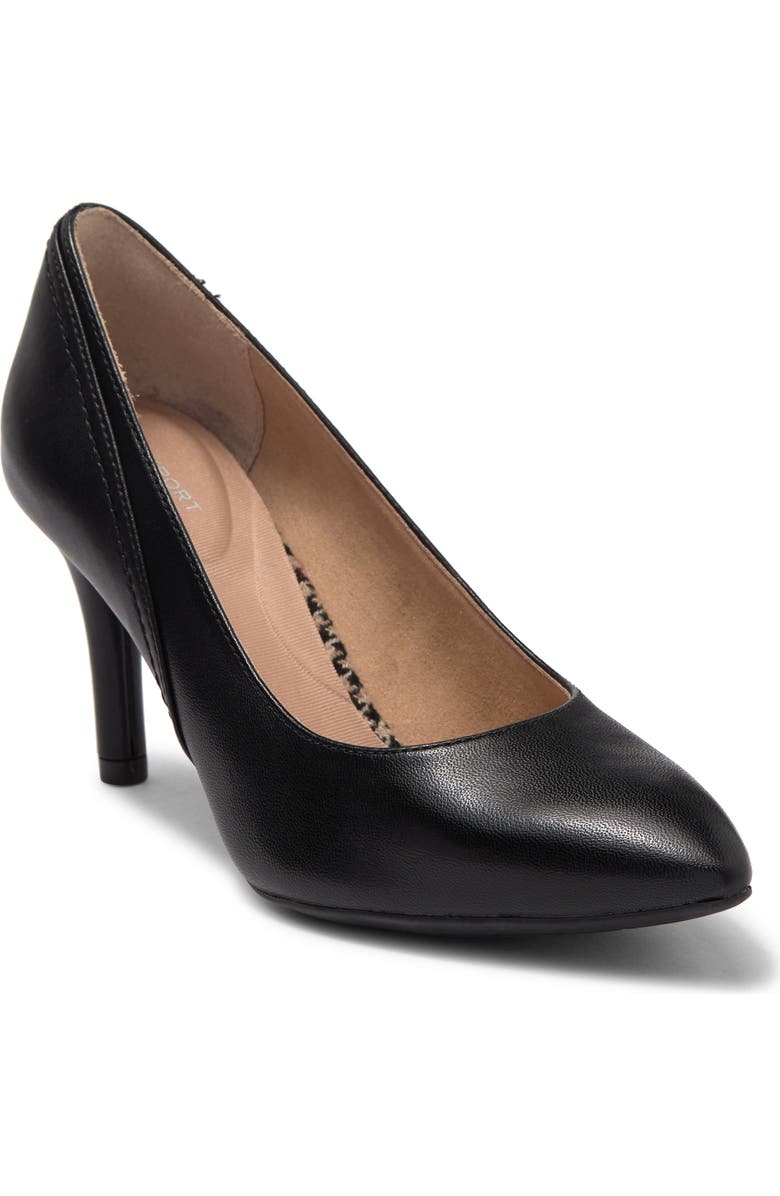 Rockport Piece Pointed Toe Pump, Main, color,