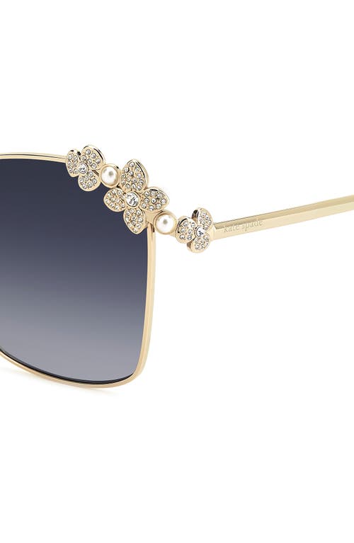 Kate Spade New York Kileen 59mm Embellished Gradient Square Sunglasses