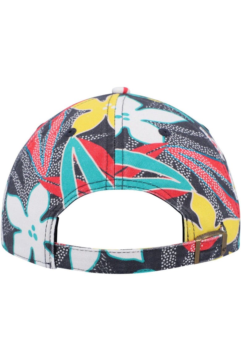 Women's '47 Charcoal Kentucky Wildcats Plumeria Clean Up Adjustable Hat, Alternate, color, Charcoal