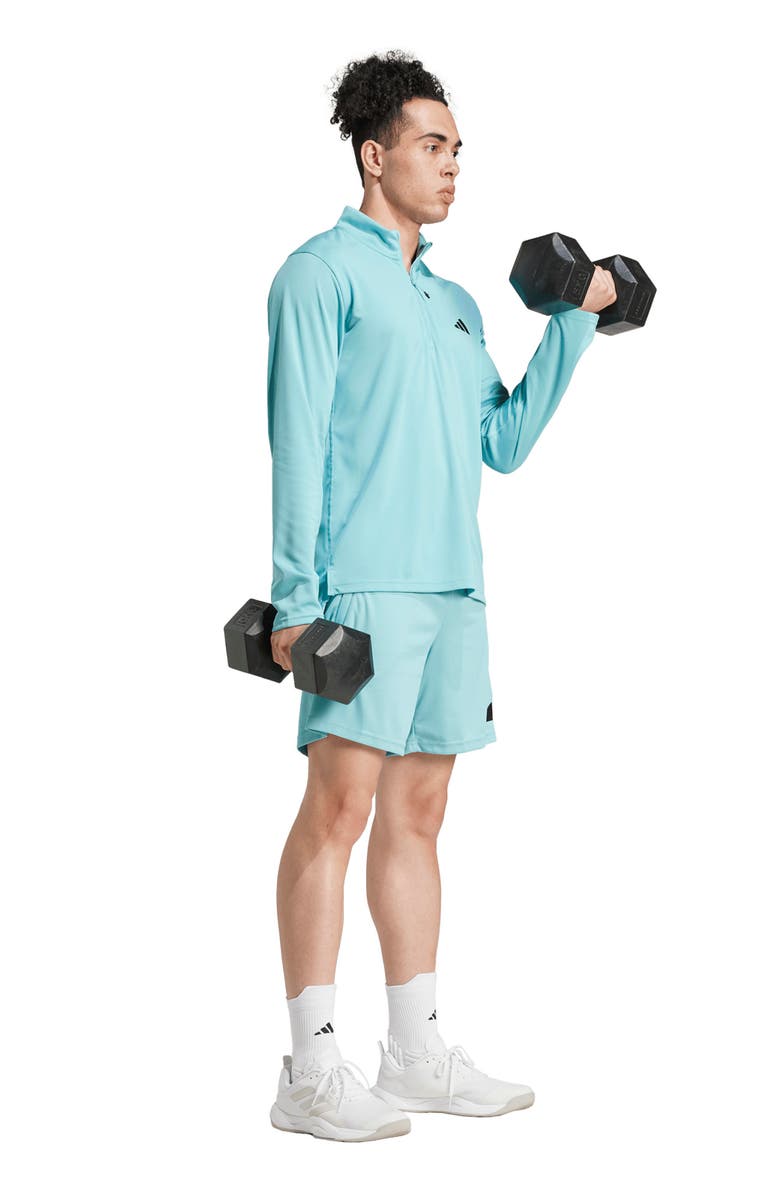 adidas Train Essentials 1/4 Zip Pullover, Alternate, color, 