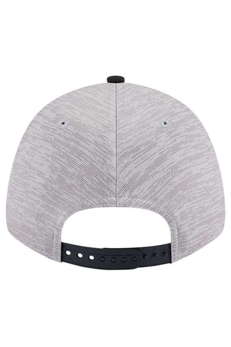 Men's New Era Heather Gray/Black Miami Heat Active Digi-Tech Two-Tone 9FORTY Adjustable Hat, Alternate, color, Heather Gray