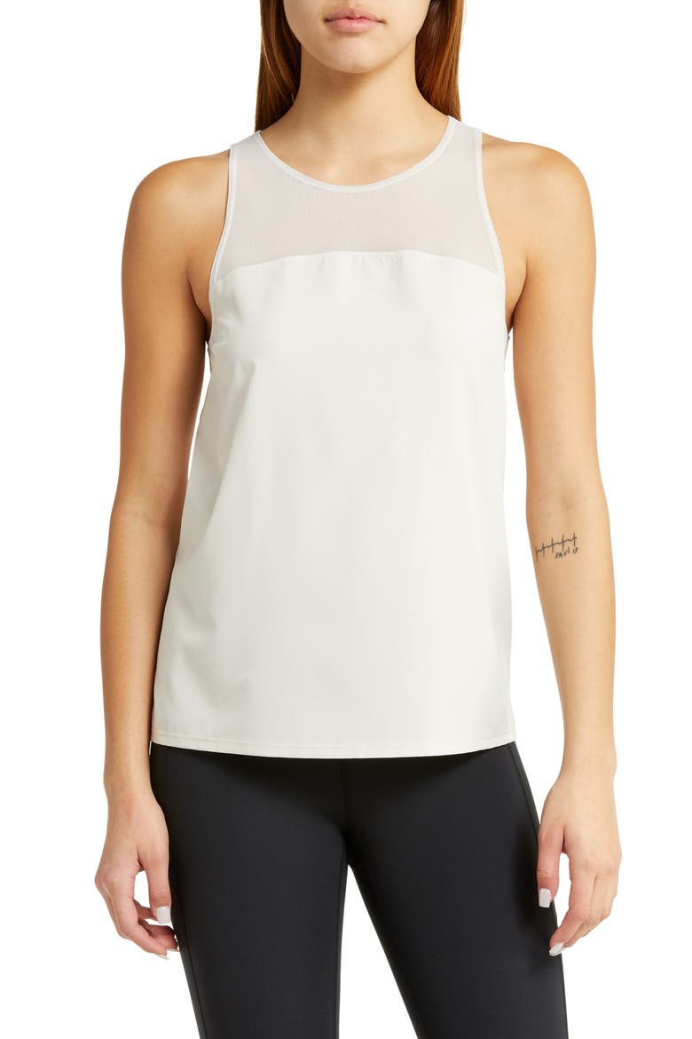 Go with the Flow Tank Top, Main, color, GREY MOONBEAM