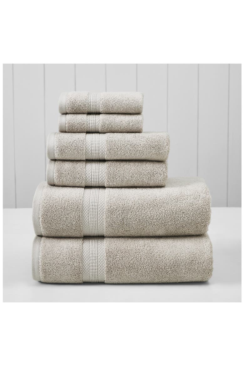 6-Piece Towel Set, Alternate, color, TAUPE