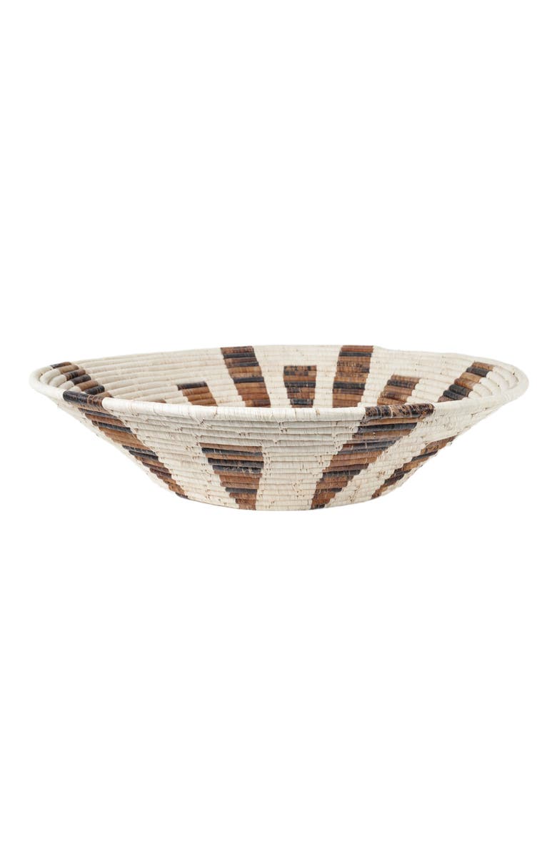 Maadili Collective Extra Large Warp Speed Basket ~ Banana Fiber, Alternate, color, Brown 
Natural Fiber