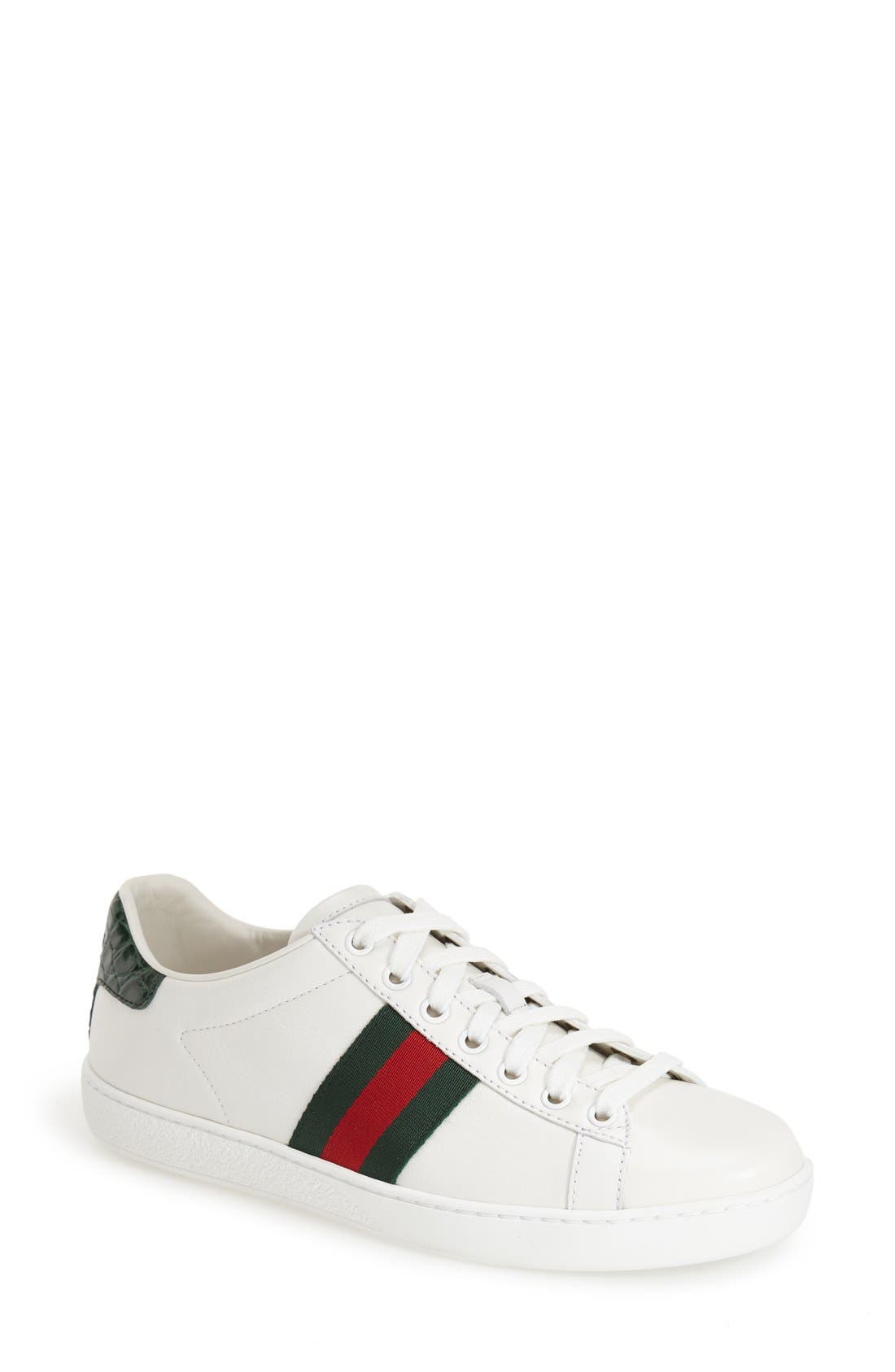 New Ace Sneaker, Main, color, WHITE