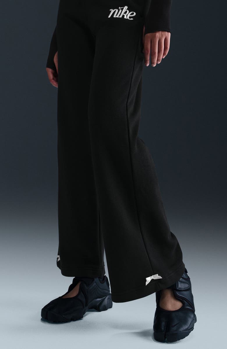 Nike Sportswear Club Fleece Sweatpants, Alternate, color, Black/ Sail