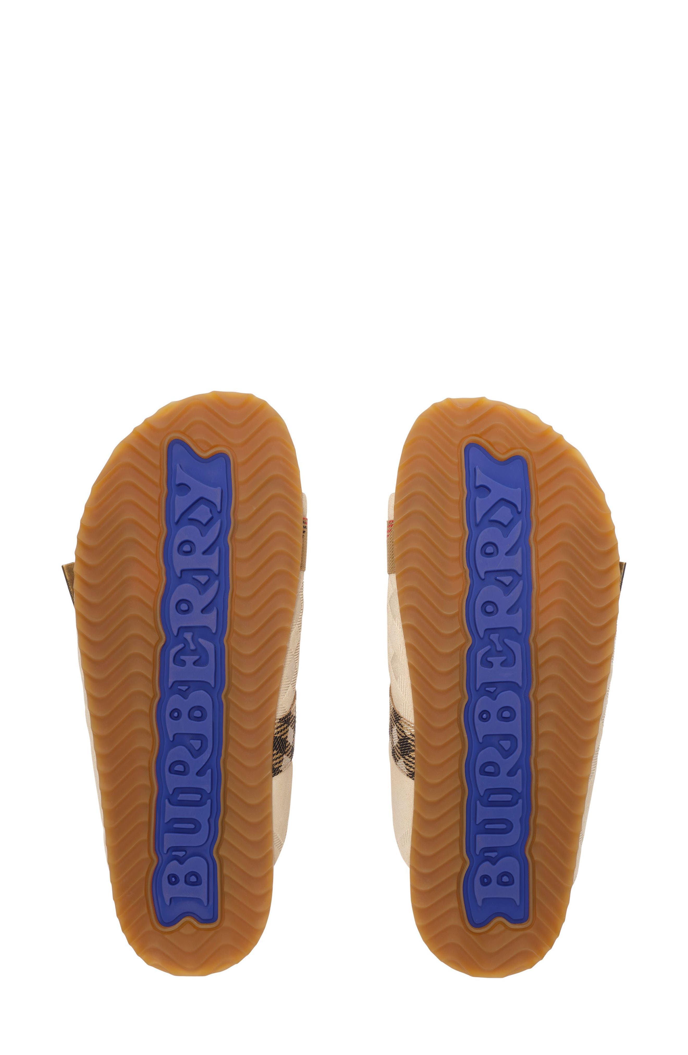 Burberry Urchin Slide Sandal, Alternate, color, Beige