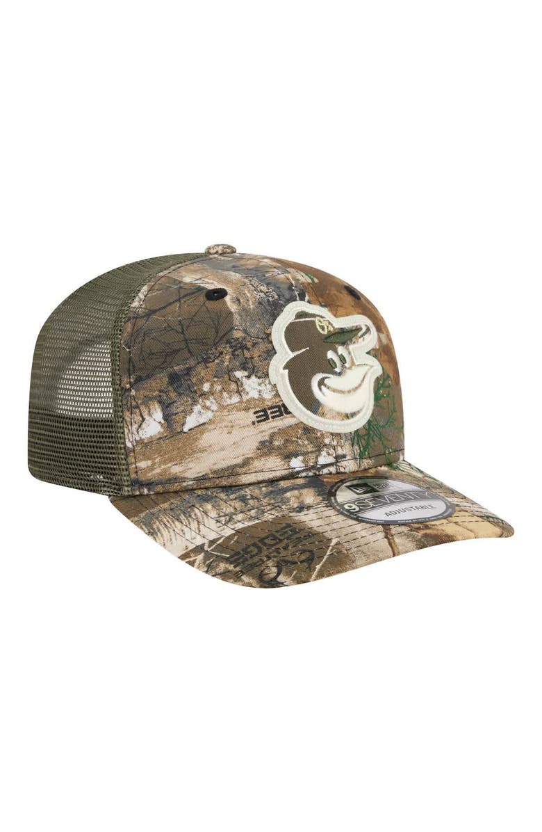 New Era Men's New Era Camo Baltimore Orioles Realtree 9SEVENTY Adjustable Hat, Alternate, color, Camo