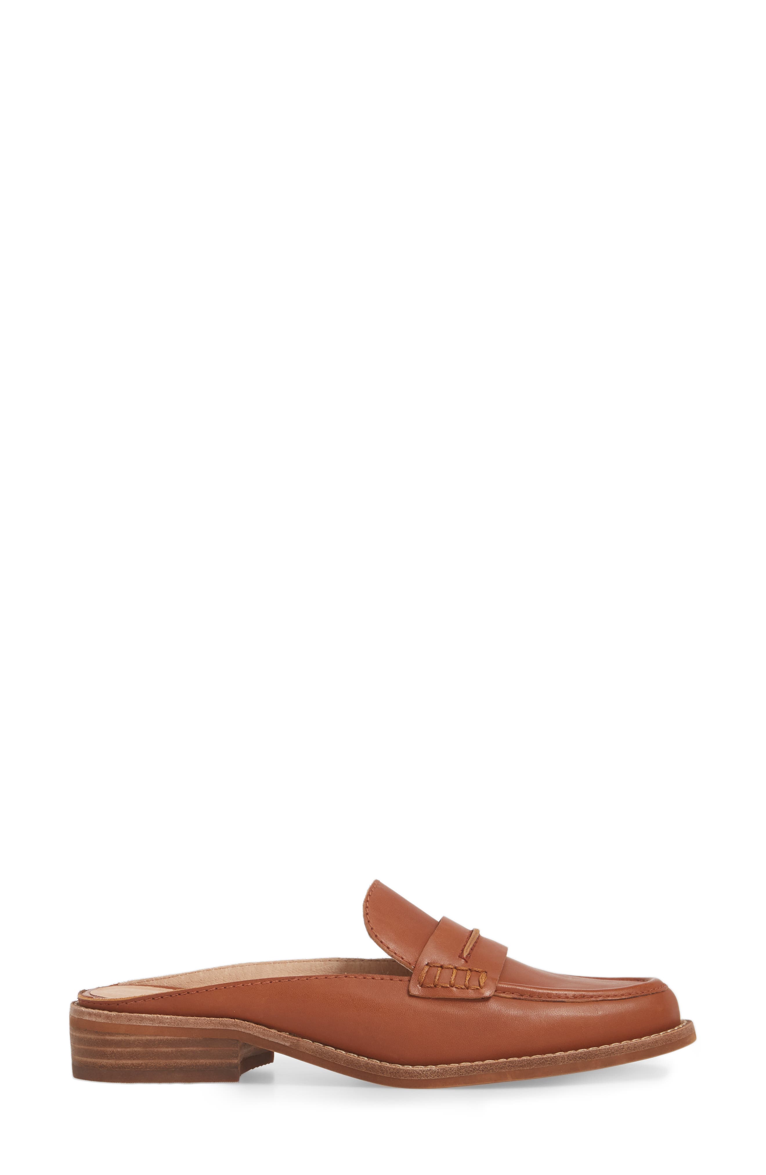 The Elinor Loafer Mule, Alternate, color, DUSTY CLAY SUEDE