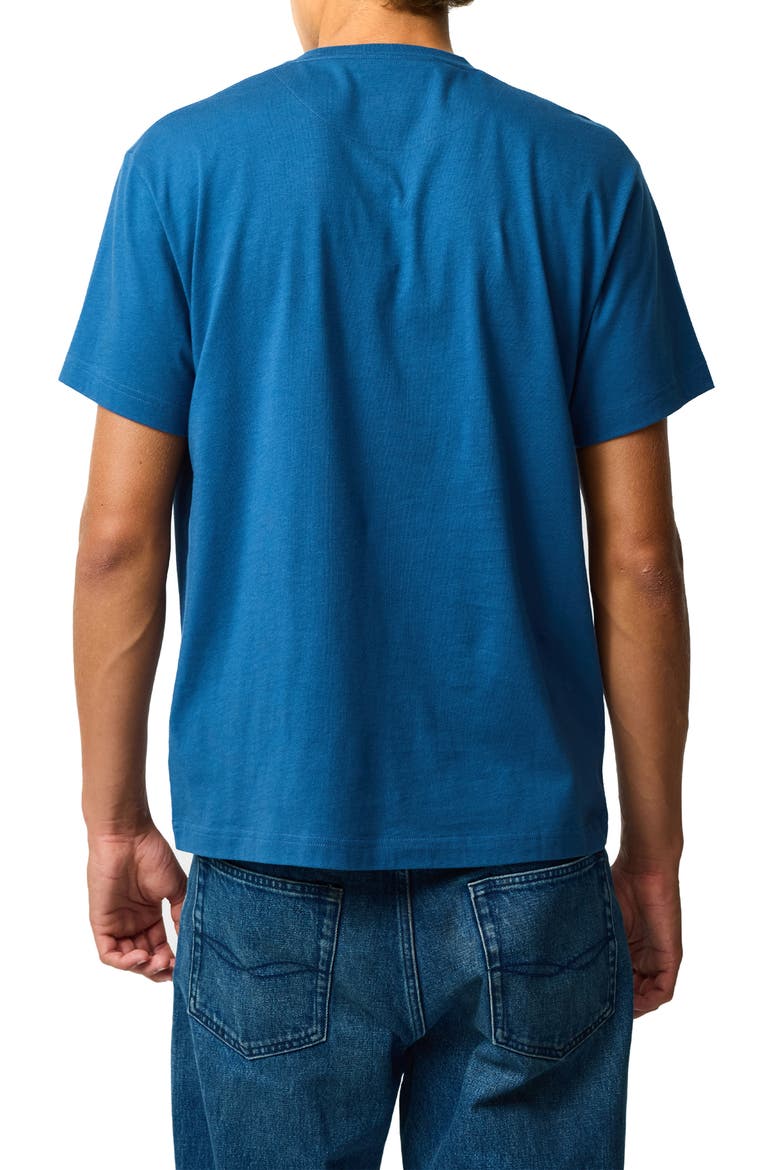 Wendon Valley Embroidered Logo T-Shirt, Alternate, color, DENIM