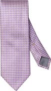 Eton Geometric Jacquard Silk Tie