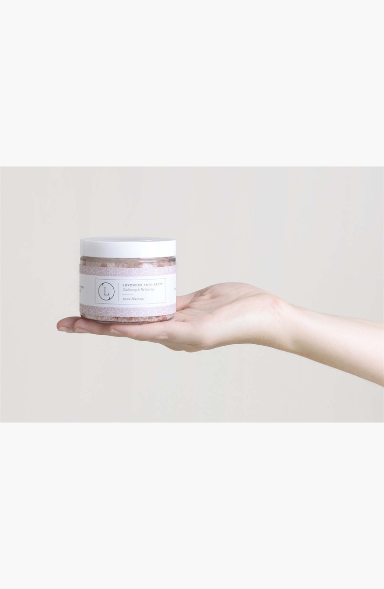 Lizush CBD Lavender Natural Bath Salt Soak, Alternate, color, NO COLOR