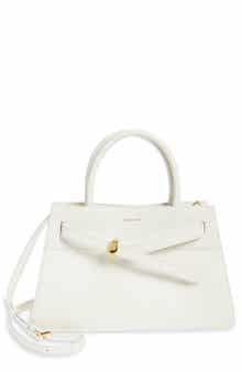 Veronica Beard Dash Leather Top Handle Bag