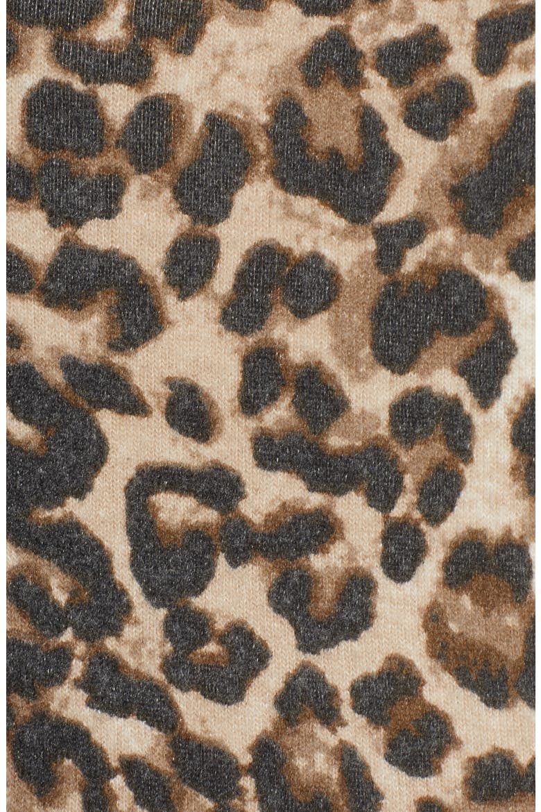 Remington Faux Shearling Lined Hooded Jacket, Alternate, color, BROWN ANIMAL