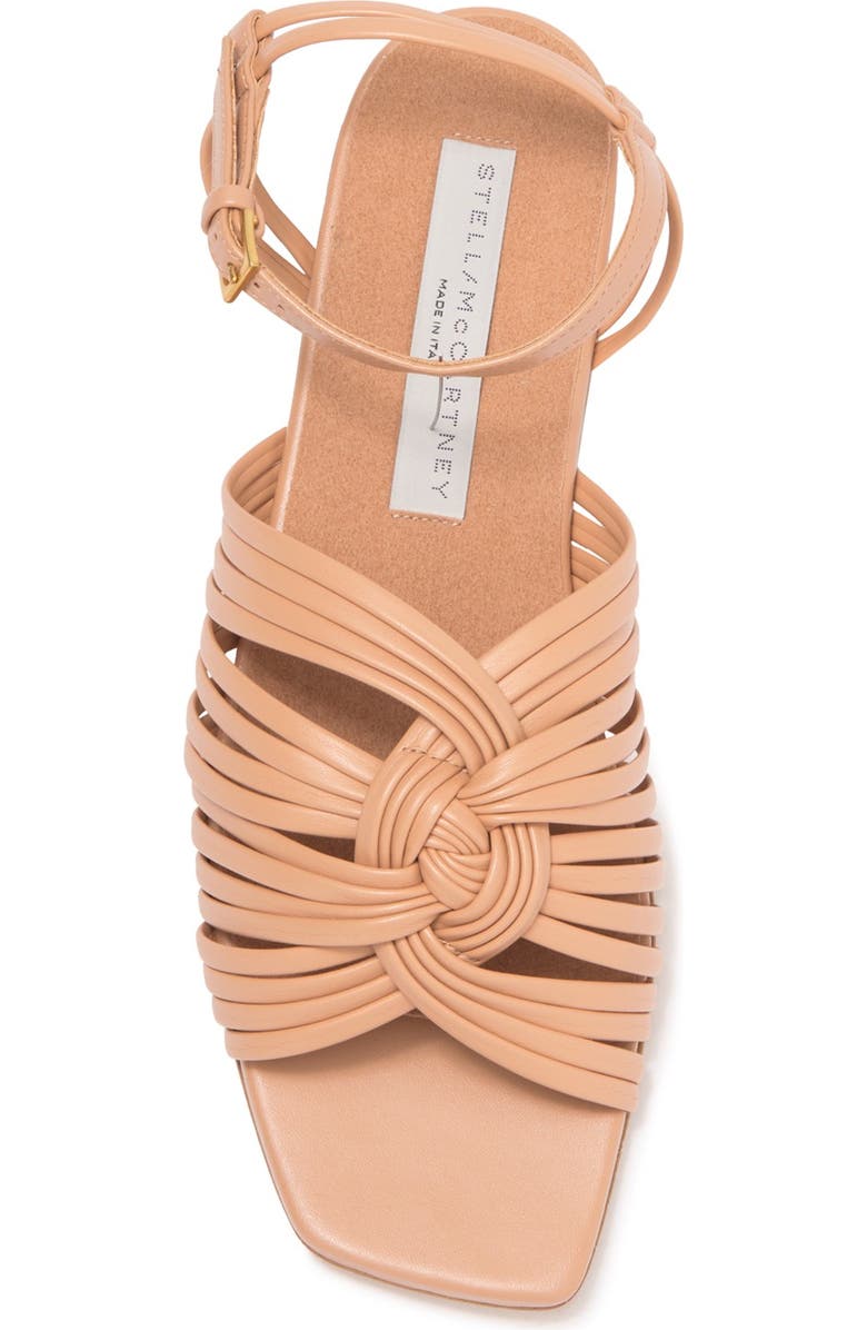 Stella McCartney Knotted Vamp Sandal, Alternate, color,