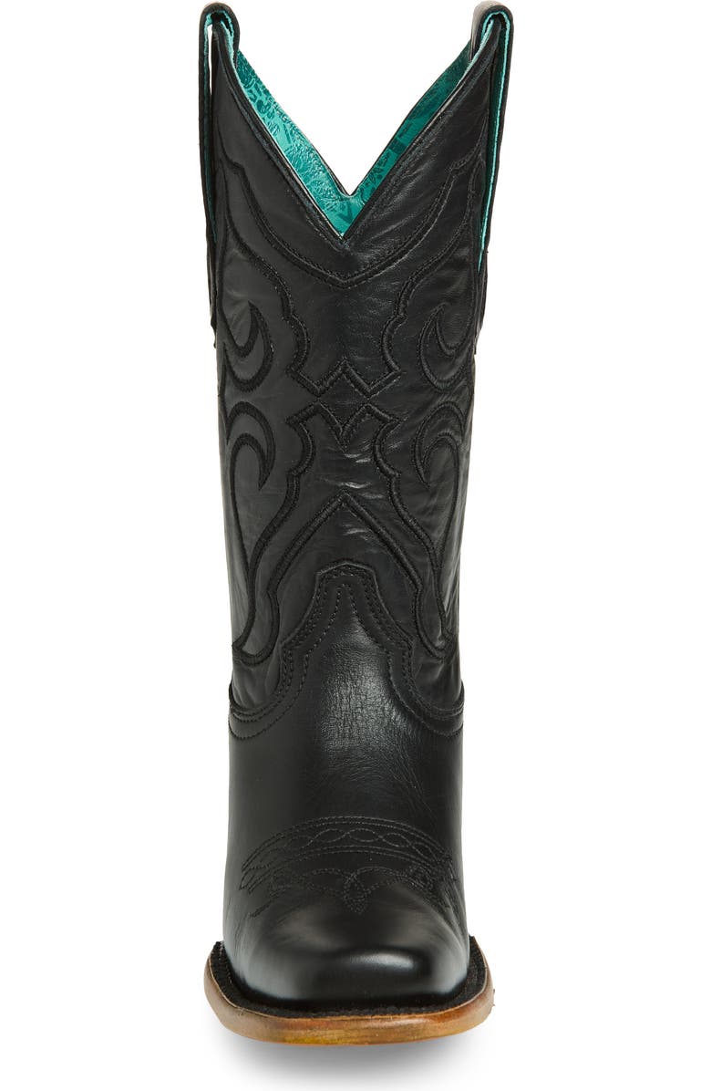 CORRAL Embroidered Western Boot, Alternate, color, Black