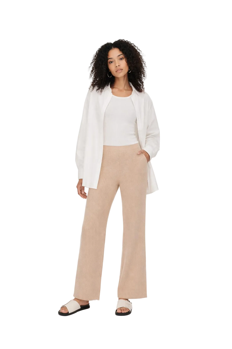 Cashmere Pants, Main, color, beige