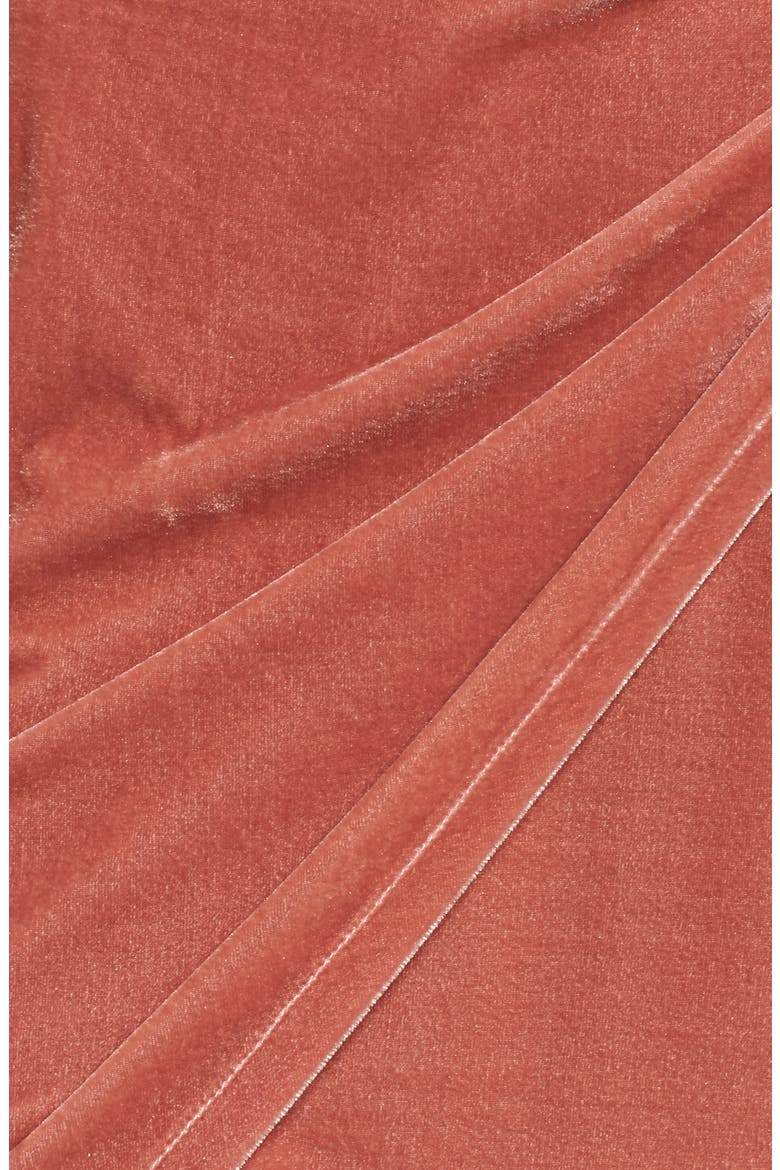 Katie Faux Wrap Skirt, Alternate, color, WILD ROSE