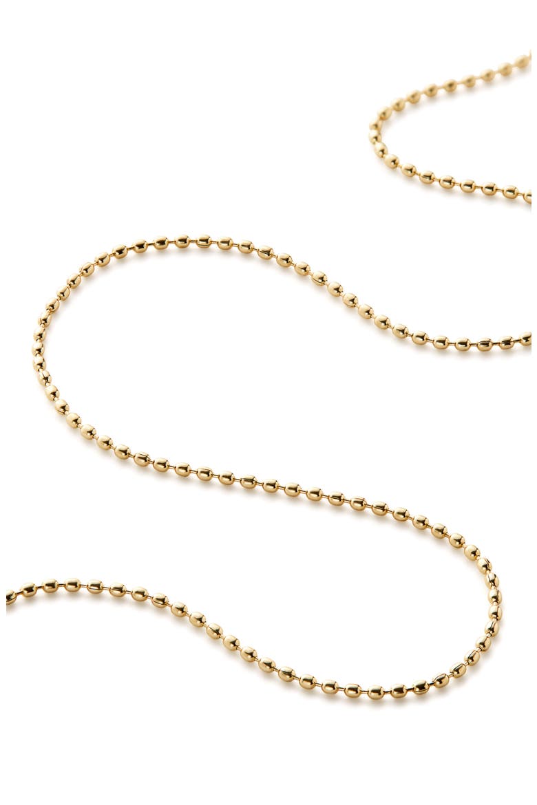 Dainty Gold Necklace - Gold Ball Chain, Alternate, color, Gold