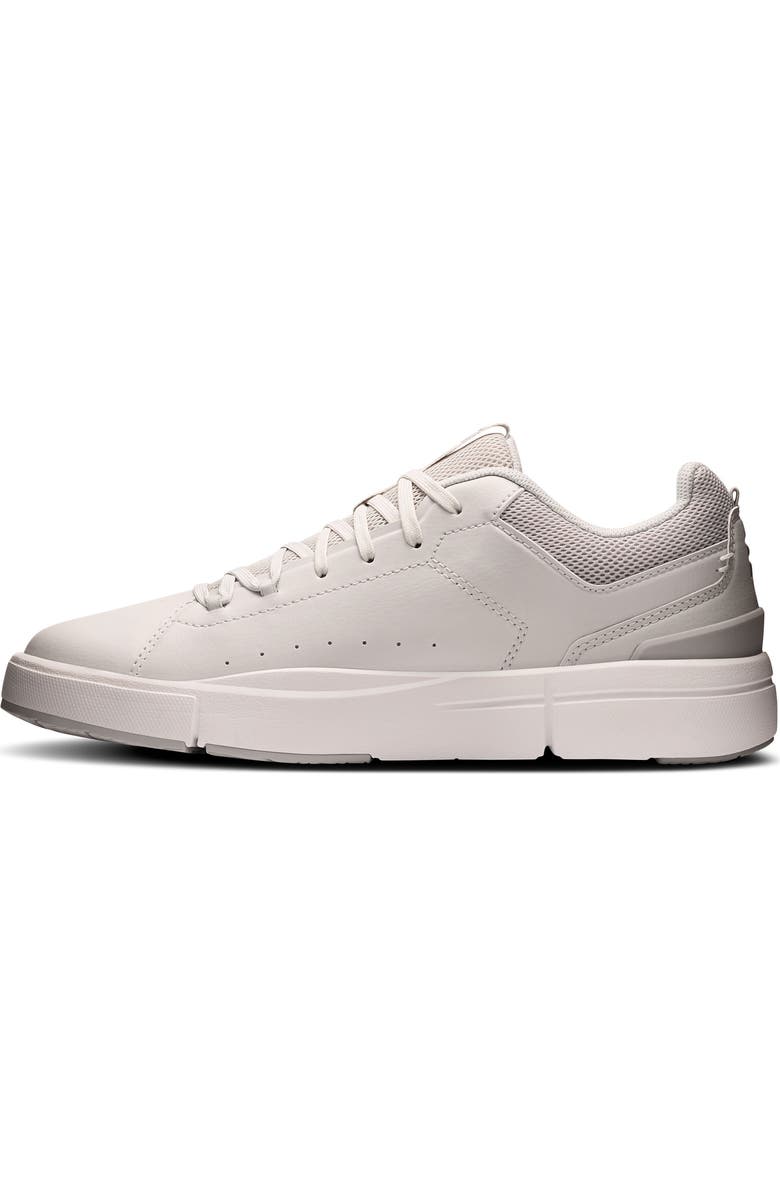 On Kids' THE ROGER Youth Tennis Sneaker, Alternate, color, Frost/ Silver