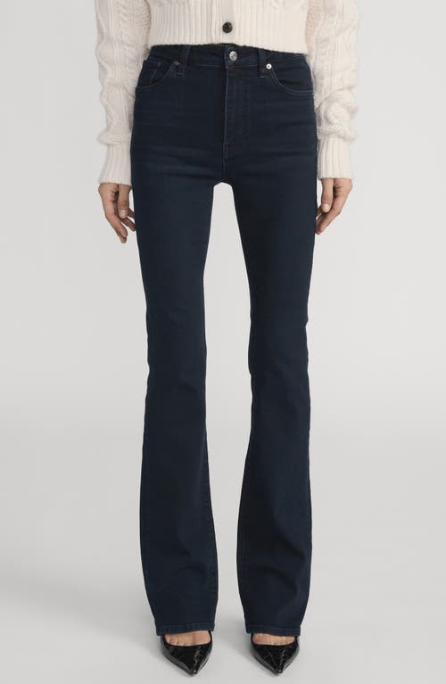 Frame The Reboot High Waist Bootcut Jeans In Blue