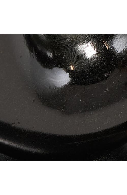 Vivian Lune Home Set Of 2 Aluminum Metal Candleholders In Black