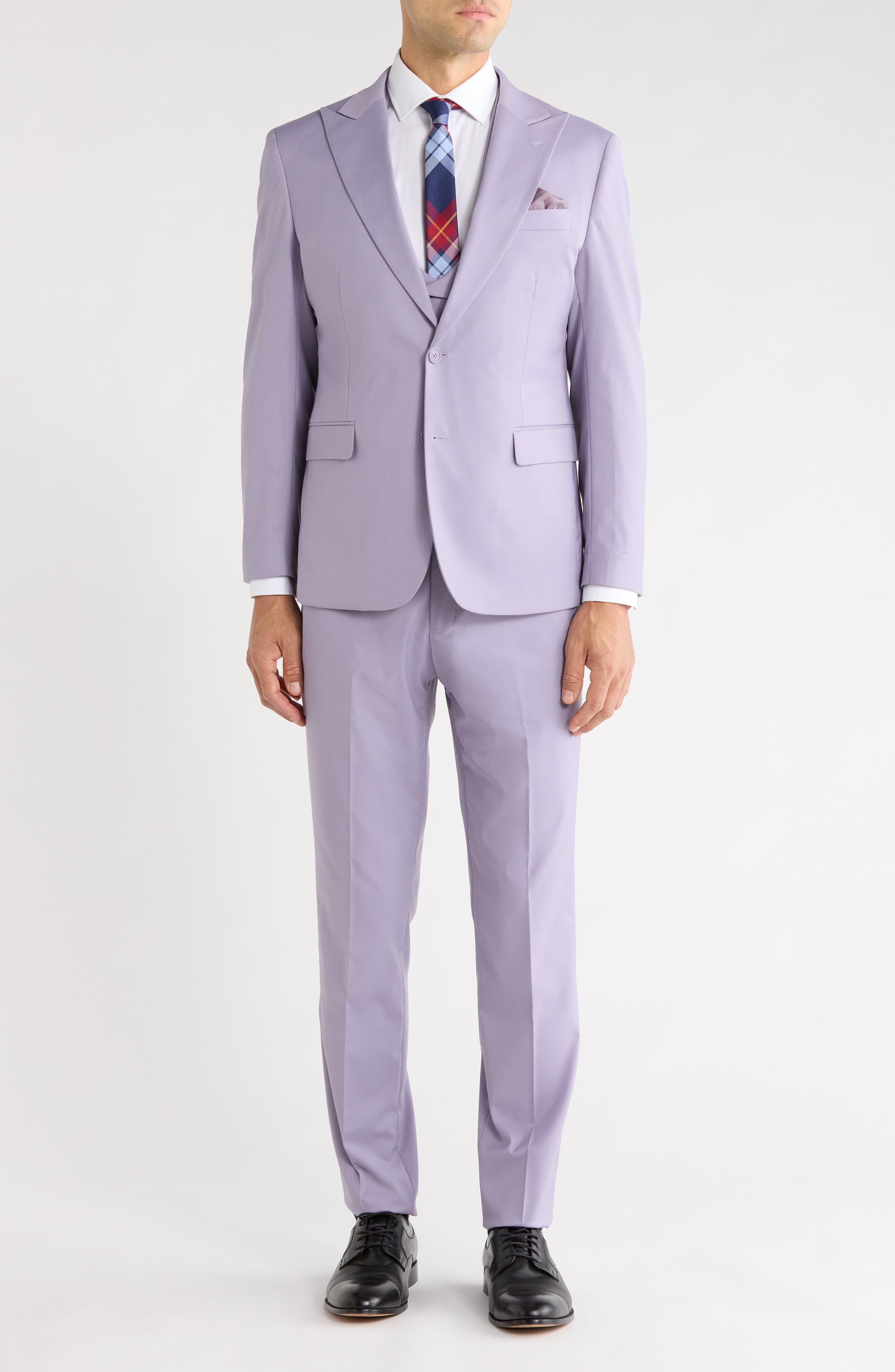 3-Piece Peak Lapel Suit