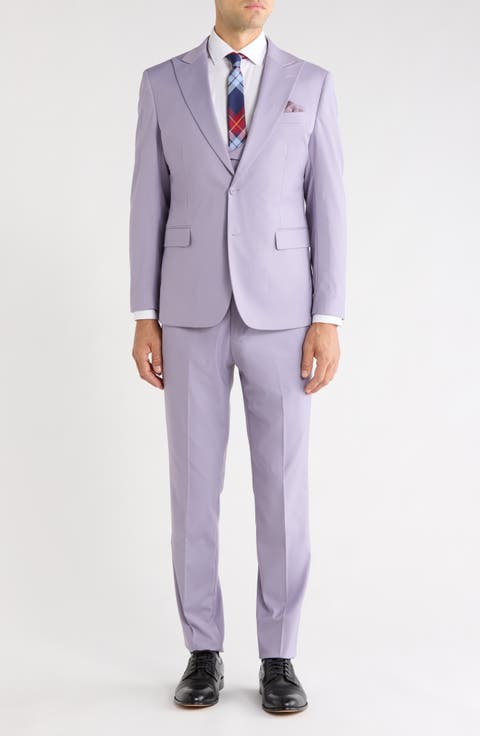 3-Piece Peak Lapel Suit