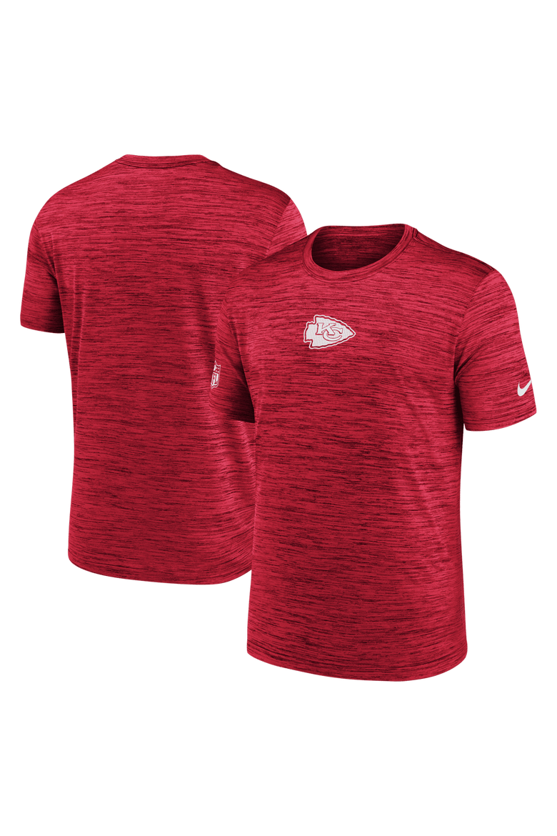 Men's Nike Red Kansas City Chiefs Big & Tall Sideline Velocity Performance T-Shirt, Main, color, Red