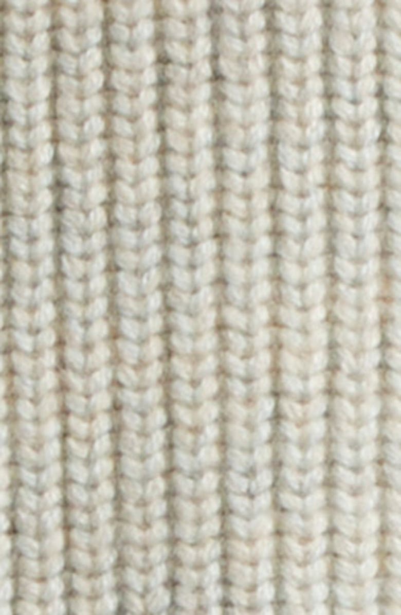 Waste Yarn Project Laerke Colorblock One of a Kind Crewneck Sweater, Alternate, color, Tonal White/ Beige/ Grey