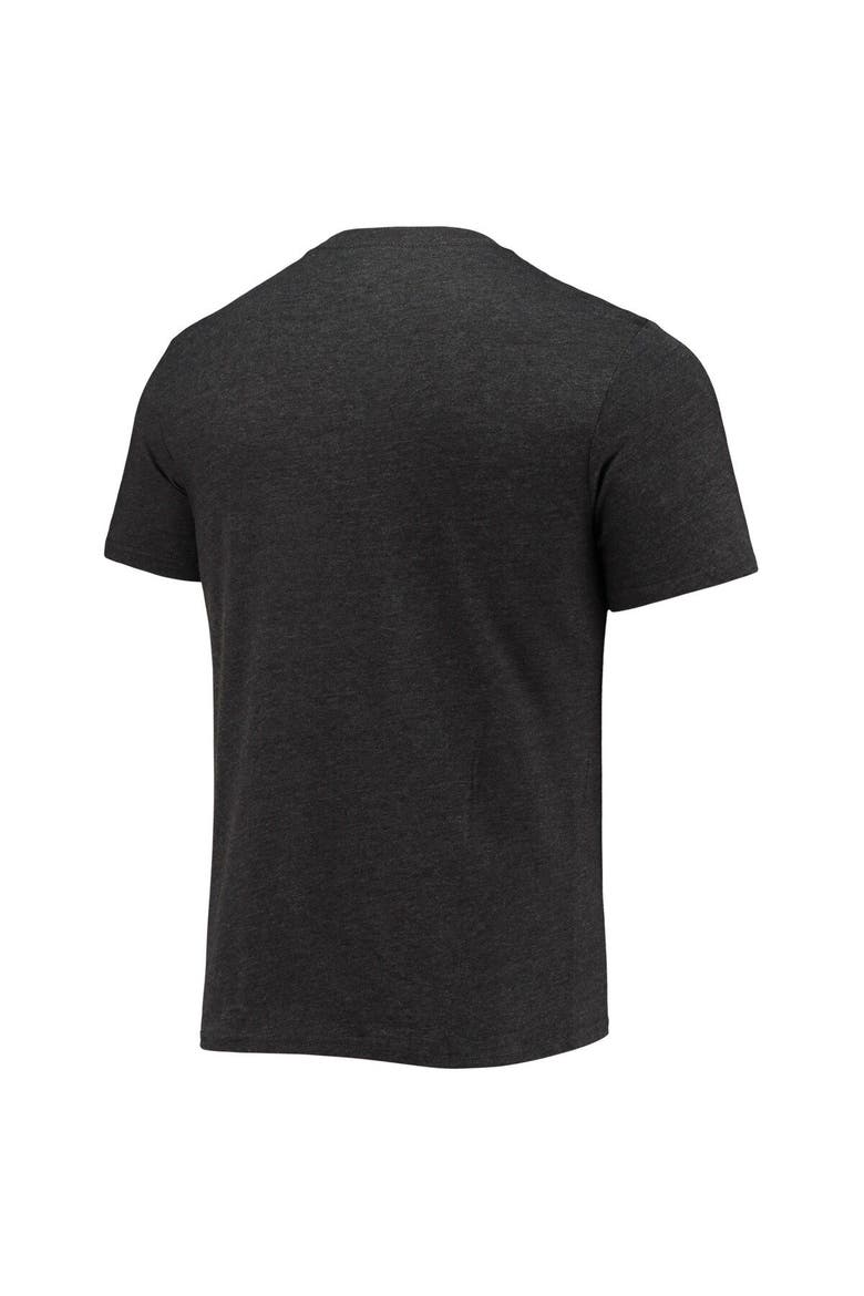Men's Concepts Sport Heathered Charcoal/Black Wake Forest Demon Deacons Meter T-Shirt & Pants Sleep Set, Alternate, color, Heather Charcoal