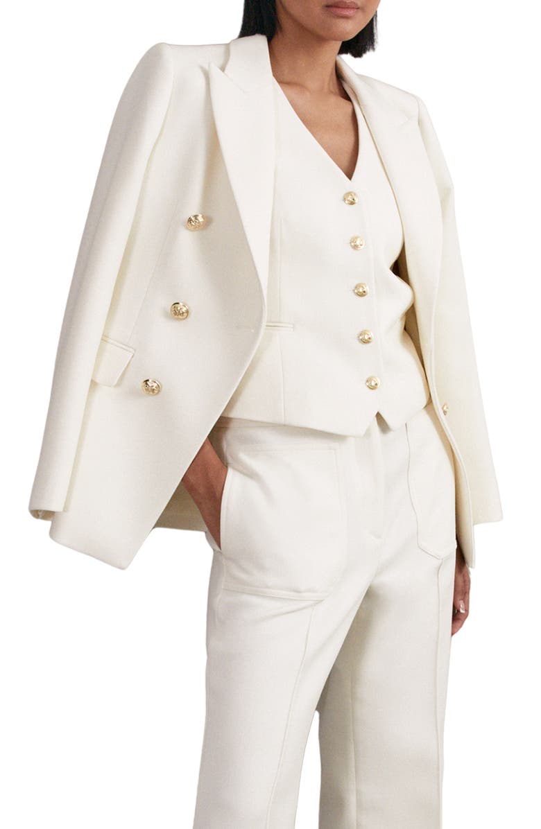 Reiss Lily Vest, Alternate, color, White