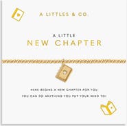 A Littles & Co A Little 'New Chapter' Bracelet in Gold-Tone Plating
