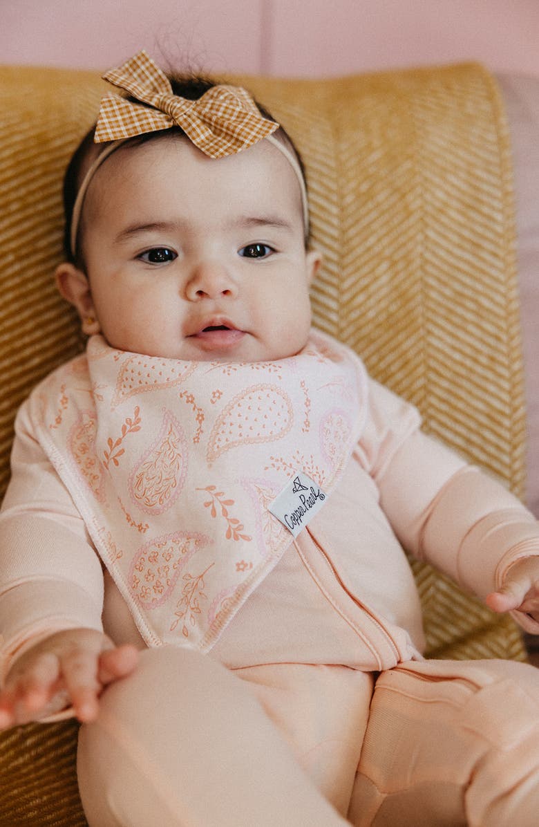 Copper Pearl Cheyenne Assorted 4-Pack Bandana Bibs, Alternate, color,