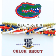 Color Shout Florida Lucky 7 Bracelet Set